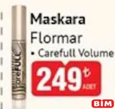 FLORMAR MASKARA CAREFULL VOLUME fiyat ve kampanya bilgisi